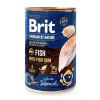 RIT BRIT Premium by nature Fish with fish skin - vlhké krmivo pre psov - 400g