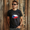 Erb Czech republic pánske tričko čierne 3XL