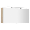 Sapho - CLOE galérka s LED osvetlením, 120x50x18cm, brest Bardini