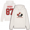 Kanada Hockey Sidney Crosby White Mikina s kapucňou L