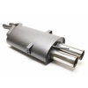 TATechnix športový tlmič výfuku 2x76mm BMW 3 Touring (E46) - 320i+Ci+325i+Ci+330i+Ci