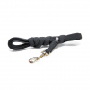 Julius K9 Supergrip Color & Grey Training Leash Black - tréningové vodítko bez rukoväte, čierne - 300cm/20mm