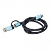 i-tec kábel USB-C na USB-C s integrovanou redukciou na USB-A/3.0 (C31USBCACBL)