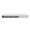 Mikrotik CCR2116-12G-4S+ router zapojený do sítě Gigabit Ethernet Bílá