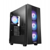 CHIEFTEC skříň HUNTER 2, ATX, 1x USB-C, 1x USB 3.1, 4x 120mm ARGB Fan, ARGB Hub, černá (GS-02B-OP)