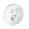 Hansgrohe Shower Select Termostatická batéria pod omietku na 2 spotrebiče, matná biela 15743700-HG