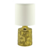STRÜHM Moderná stolná lampa LINDA E14 GOLD/WHITE 3786