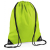 BagBase Vak na chrbát BG10 Lime Green 33 x 45 cm
