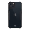 AppleMix Kryt TACTICAL Quantum Stealth pre Apple iPhone 13 - odolný - plast / guma - priehľadný / čierny