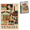 CLEMENTONI Style in the City Benátky 1000 dielov