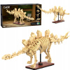 STAVEBNICA CADA SKELET DINOSAURA STEGOSAURUS, MODEL DINOSAUREJ FOSÍLIE, 297 DIELIKOV