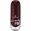 Essence Nail Colour Gel gélový lak na nechty 72 Left Me On Red 8 ml