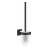 Grohe Start Cube WC kefa nástenná s držiakom, sklo/matná čierna 409772430-GR
