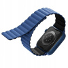 UNIQ Revix obojstranný remienok pre Apple Watch 45 mm / 44 mm / 42 mm modročierny 8886463679142