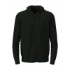 STEDMAN CLASSIC ZIP HOODIE ST4500 / Unisex mikina na zips - čierna 4XL