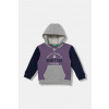 Detská bavlnená mikina United Colors of Benetton 3J68G2014.P.seasonal fialová 90