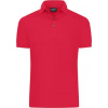 DAIBER JN 1302 / Pánska slim fit džersejová polokošeľa - red S