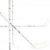 Unihoc PLAYER 26 X-LONG white/silver biela / strieborná, Ľavá (ľavá ruka dole), 110cm (=120cm)