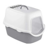 STEFANPLAST CATHY Filter krytá sivo-biela mačacia toaleta s filtrom 56x40x40cm (STEFANPLAST CATHY Filter krytá sivo-biela mačacia toaleta s filtrom 56x40x40cm)