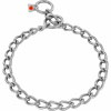 HS Obojok retiazkový, sťahovací, 4mm/60cm, malé oko, nerezová oceľ, matná