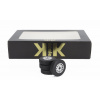 Kk-scale Sada príslušenstva 4x disky kolies a ráfiky pre Volkswagen Scirocco Mki Gti 1976 1:18 Black Chrome