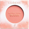 Lumene Natural Glow kompaktná lícenka s matným efektom 1 Coral Glow 4 g