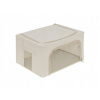 ORGANIZÉR DO ZÁSUVKY TEXTILNÝ BOX BÉŽOVÝ UZAMYKATEĽNÝ 40 X 20 X 31 CM