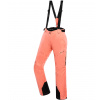 Alpine Pro Osaga Dámske lyžiarske nohavice s Ptx membránou LPAB676 neon salmon XS