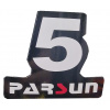 YACHTSHOP PARSUN Nalepka ,,5,, výška 68 mm