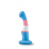BLUSH DILDO AVANT P2 TRUE BLUE TRANSGENDER PRIDE