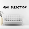 One Direction nápis - vinylová samolepka na stenu 80x11cm