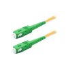 XtendLan simplexní patch kabel SM 9/125, OS2, SC(APC)-SC(APC), LS0H, 1m FOP-SCASCA-S-1-9