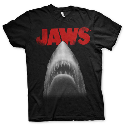 Licenced Pánské tričko Jaws Poster XL