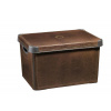 Curver dekoratívny úložný box 25L - Leather 04711-D12