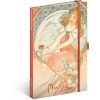Alfons Mucha Notes Obrázok linajkový 13 x 21 cm