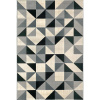 Koberec Novara 18214 652 čierno-biely, Rozmery 1.70 x 1.20