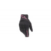 ALPINESTARS rukavice STELLA COPPER, ALPINESTARS (černá/růžová, vel. XL)