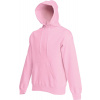 Fruit of the Loom F.O.L. | Classic Hooded Sweat Mikina s kapucňou_16.2208 Farba: light pink, Veľkosť: S
