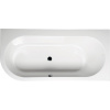 Polysan ASTRA R asymetrická vana 165x80x48cm, bílá