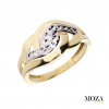 MOZA gold Prsteň MG1577 Veľkosť: 53