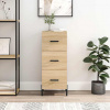 zahrada-XL Komoda dub sonoma 34,5x34x90 cm spracované drevo 828615