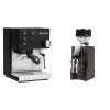 Rancilio Silvia E, čierna + Eureka Mignon Zero, CR black