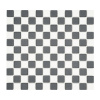 Keramická mozaika AT 149 čierna/biela, šachovnica 30,2 x 33 cm