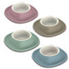 COBBYS PET Soft Touch PP 20 x 20 x 3,5 cm držiak z gumy s plastovou miskou 0,23 l