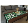 Behúň na stôl zelené palmové lístie MIGD949-3 40x120 cm Viacfarebná