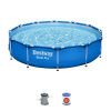 Bazén Bestway® Steel Pro™, 56681, kartušová filtrácia, 366x76 cm