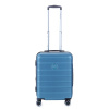 Malý kabínový cestovný kufor na kolieskach s expandérom 40 l Worldline 805 modrá světle