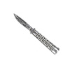 Nůž motýlek Damask silver, SCK