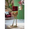 Light & Living Bronzová antik stojaca lampa pštros Ostrich bronze - 62*50*146 cm / E27 - Light & Living