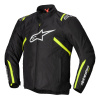 Bunda T-SPS 2 WATERPROOF, ALPINESTARS (čierna/biela/žltá fluo, veľ. 3XL)